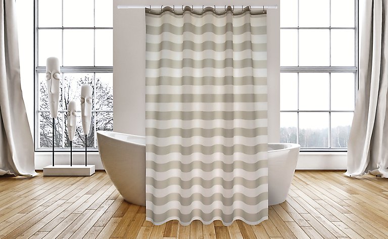 Íntimo pasillo Oriental Cómo elegir cortinas de baño · LEROY MERLIN