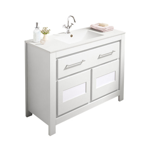 Mueble baño versalles blanco 100 x 45 cm