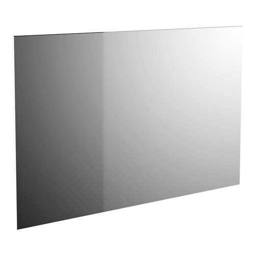 Espejo de baño madrid gris / plata 120 x 70 cm