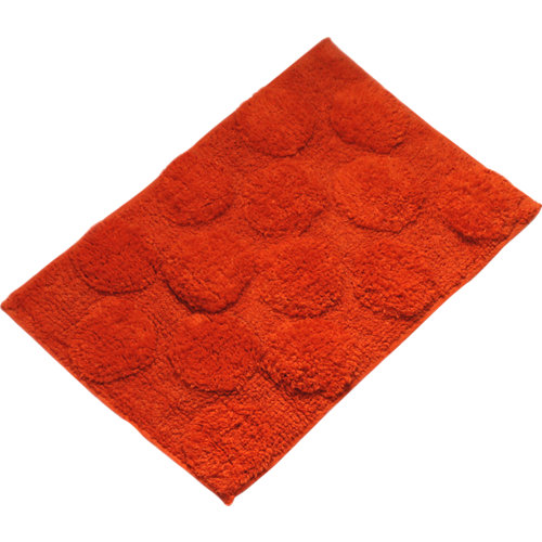 Alfombra de baño bobo rectangular naranja 40x60 cm