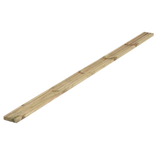 Pack de 5 lamas de madera de pino para exterior 9.5x205 cm y 25 mm