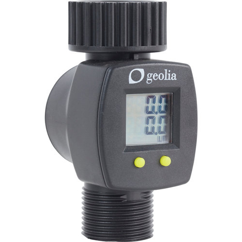 Contador de agua geolia entrada h ¾“ salida m ¾”