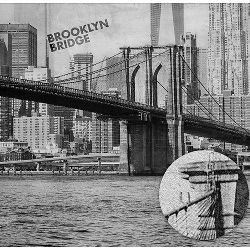 Papel pintado puente 7,83 m²