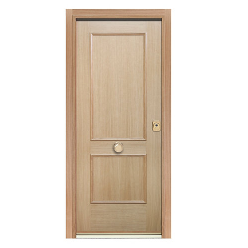 Puerta de interior corredera noruega gris de 72.5 cm 25 Puerta de entrada acorazada 400 2 cuadros izquierda roble/roble de 90.3x208 cm