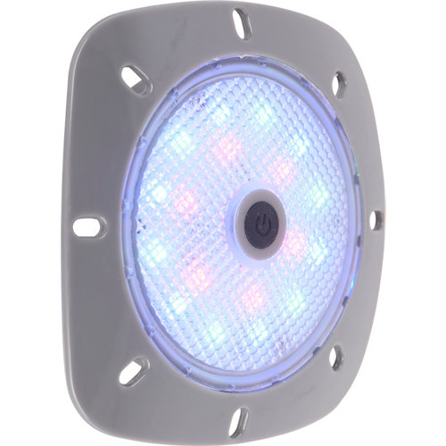 Proyector led aqualux rgb imantado gris 10 w 5.7 cm de ø