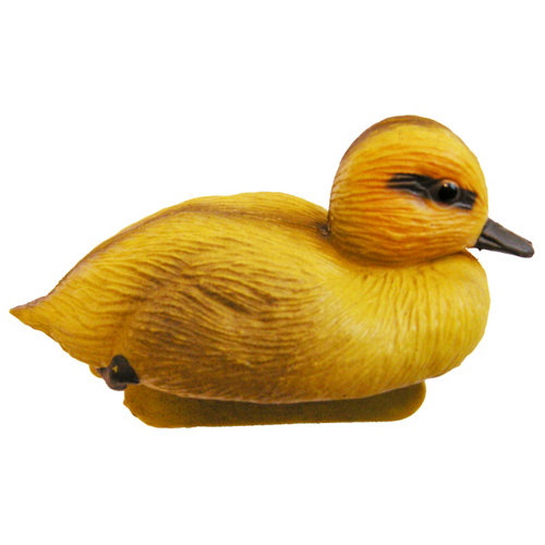 Figura decorativa pvc patito amarillo 12 cm