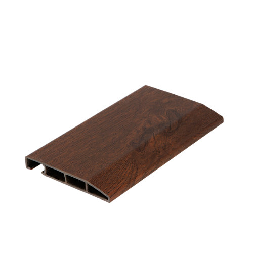 Kit de peldaños long ancho 65cm blanco/nogal 28 Jamba pvc nogal 6x220x0,8 cm