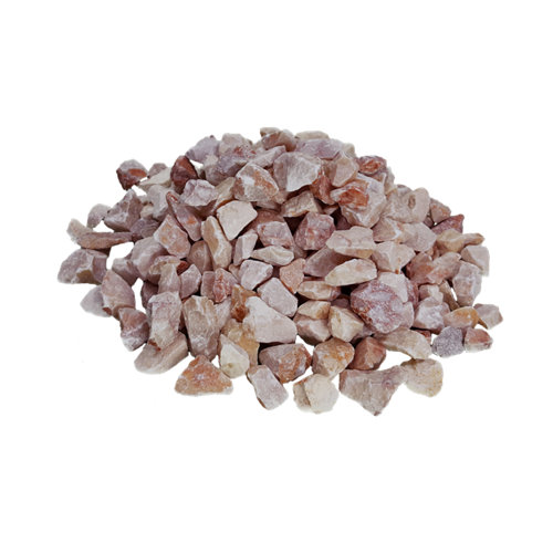 Saco de piedra natural triturada rosa 1000kg 15 y 25 mm