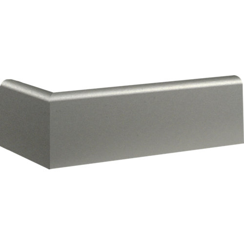 puerta niza gris de apertura derecha de 145 cm 25 Rodapié mdf artens 8 cm gris mod053