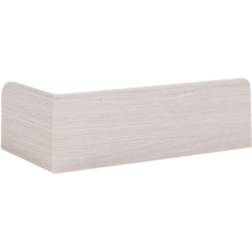 Lama vinílica clic artens medio minto 26 Rodapié mdf artens 8 cm gris mod009
