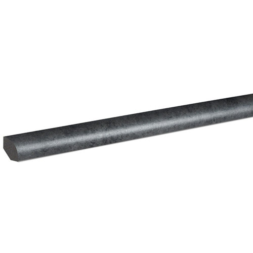 Moldura collarin de poliestireno crudo 40x40 mm x 2,0 m (ancho x grueso x largo) 24 Junquillo pvc fn profile 240 cm gris mod056