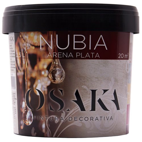 Pintura decorativa osaka nubia plata 2,5l