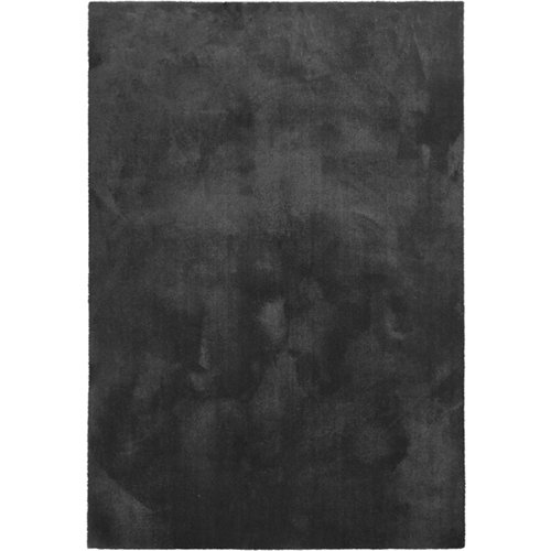 Alfombra acrílica circular pelo largo skin blanco ø 90 cm 28 Alfombra negra poliamida touch 100 pr 115 x 60cm