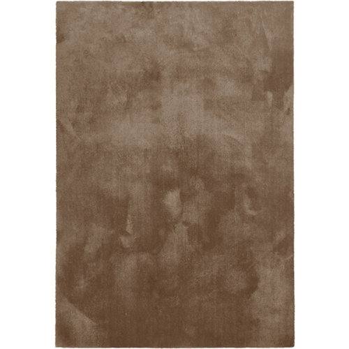 Alfombra marrón poliamida touch 080 150 x 60cm