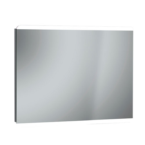 Espejo con apliques de luz gredos blanco 130 x 80 cm