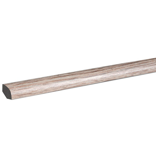 Barra armario redonda de 1 m de largo y 19 mm ø 24 Junquillo pvc fn profile 240 cm natural mod033