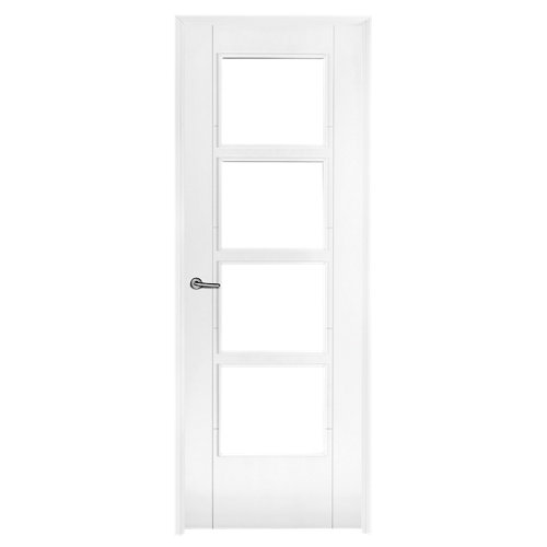 puerta noruega blanco de apertura derecha de 62.5 cm