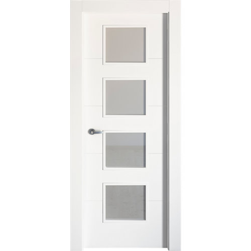 Puerta lucerna plus blanco de apertura derecha de 62.5 cm