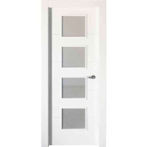 Puerta lucerna plus blanco de apertura izquierda de 62.5 cm