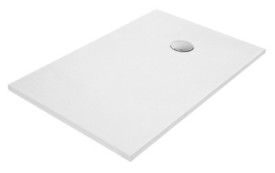 Plato de ducha rectangular Eden blanco 120X70 cm