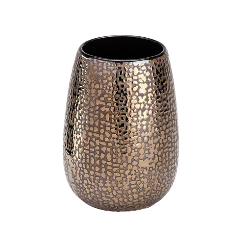 Vaso de baño marrakesh marrón brillante de la marca Wenko en acabado de color Marrón fabricado en Cerámico