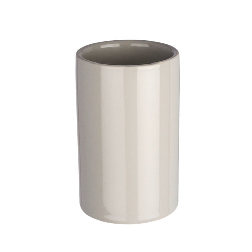 Vaso de baño polaris gris claro brillante de la marca Wenko en acabado de color Gris / plata fabricado en Cerámico