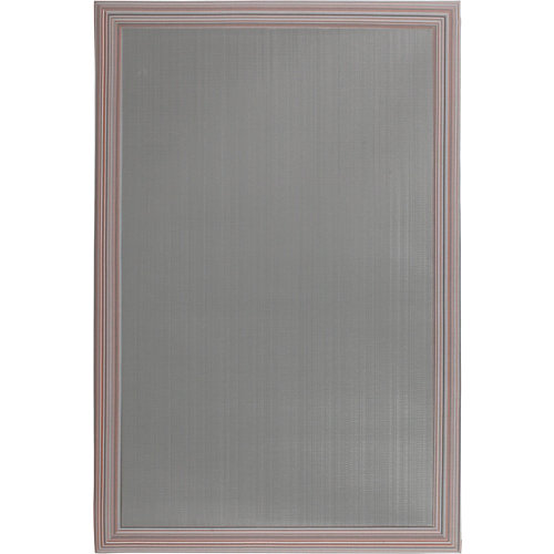 Alfombra gris pvc beauty 100 x 150cm