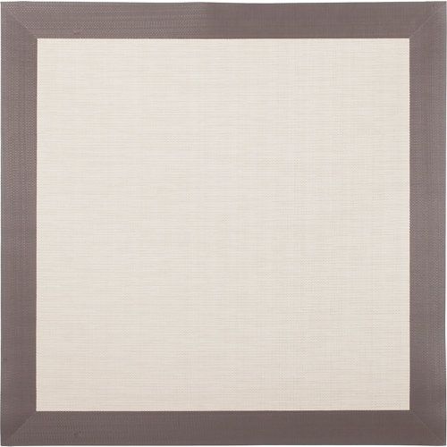 Alfombra beige pvc beauty 120 x 180cm
