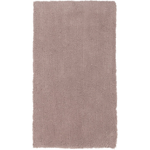 Puf bicolor de fibra natural 45x45cm 25 Alfombra pie de cama marrón poliéster shanghai liso 60 x 110cm