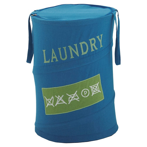 Cesto de ropa laundry azul 65.7l