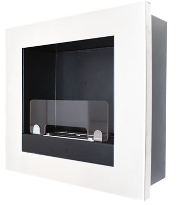 Chimenea de bioetanol Assolo blanca