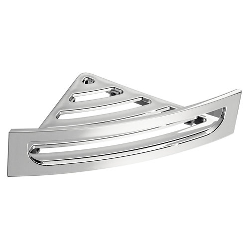 Rinconera de ducha clip gris / plata 23x7.5x23 cm de la marca GEDY en acabado de color Gris / plata fabricado en ABS