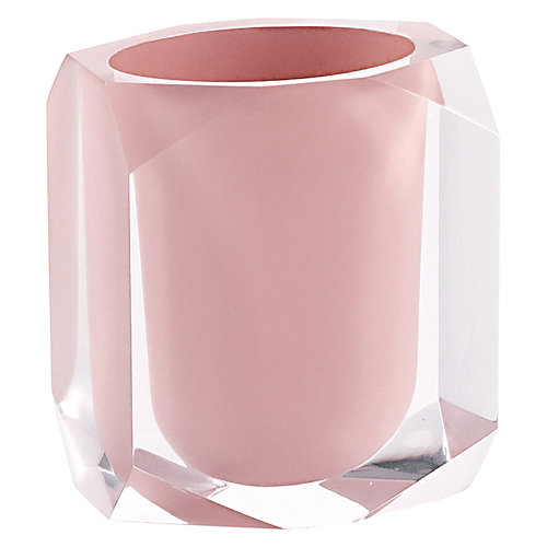 Vaso de baño chanelle rosa brillante