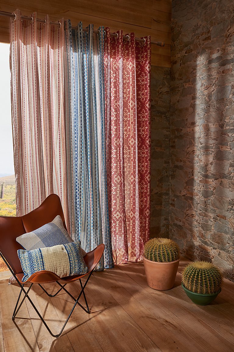 6 cortinas para un toque etnico a tu