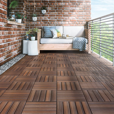 Composite aspecto de madera sin mantenimiento