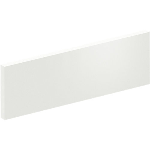 Frente para cajón delinia id sevilla blanco brillante 39,7x12,5 cm