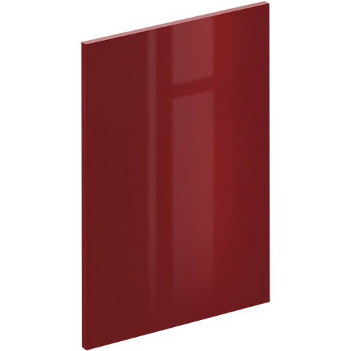 Puerta para mueble de cocina sevilla rojo brillo 44 7x63 7cm