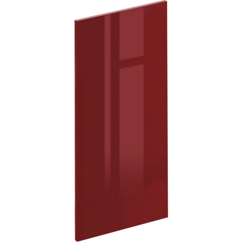 Puerta de cocina angular bajo sevilla rojo brill 36,8x76,5cm