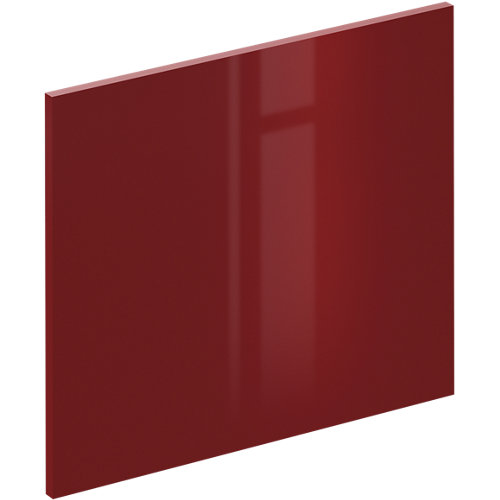 Puerta para mueble de cocina sevilla rojo brillo 59,7x50,9cm