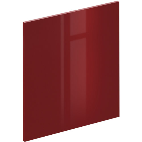 Puerta para mueble de cocina sevilla rojo brillo 59 7x63 7cm