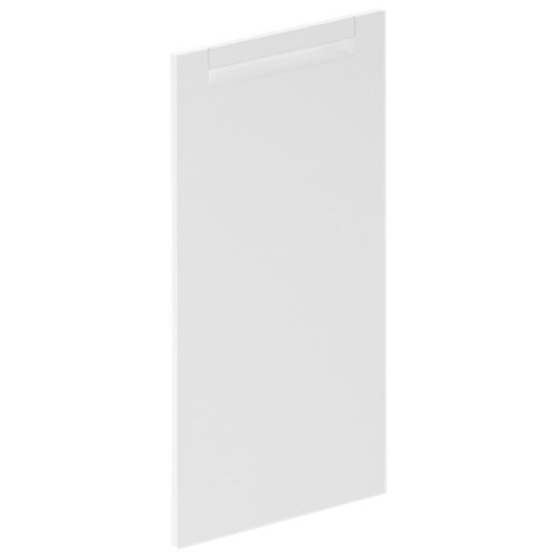 Puerta de cocina angular bajo evora blanco mate 36,7x76,5 cm