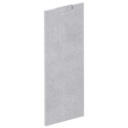 Puerta de cocina angular alto berlín cemento 29,8x76,5 cm