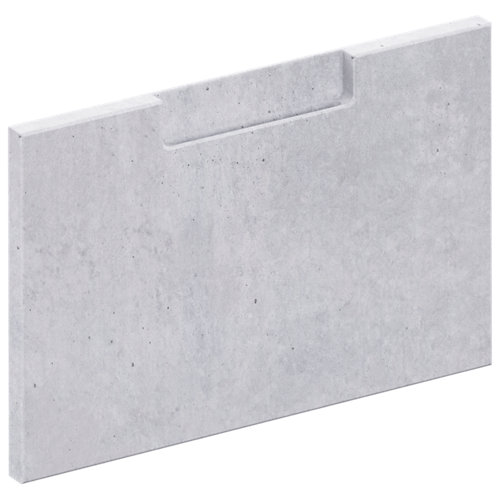 Frente para cajón berlín cemento 39,7x25,3 cm