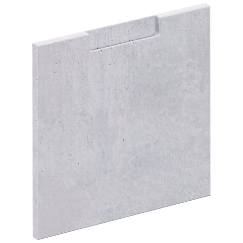 Frente para cajón berlín cemento 39,7x38,1 cm