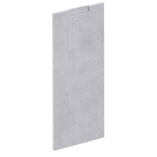Puerta de cocina angular bajo berlín cemento 36,7x76,5 cm