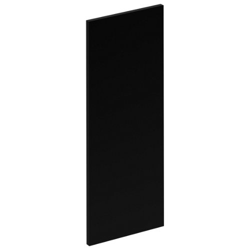 Puerta de cocina angular bajo soho negro 36,8x76,5 cm