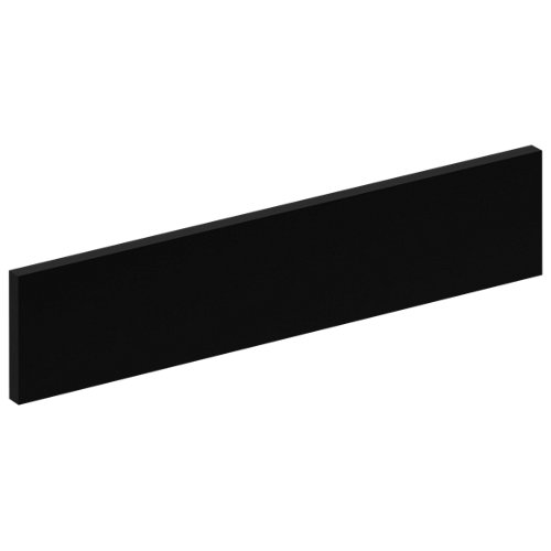 Frente para cajón soho negro 59,7x12,5x1,9 cm