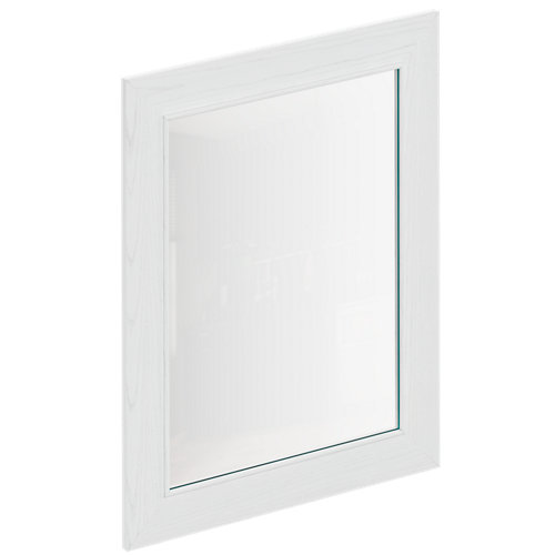 Puerta mueble cocina vitrina moscow gris claro 59,7x76,5 cm