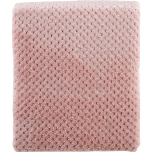 Manta flannel rosa 130x180 cm