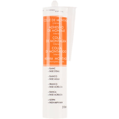 Adhesivo de montaje blanco 310ml